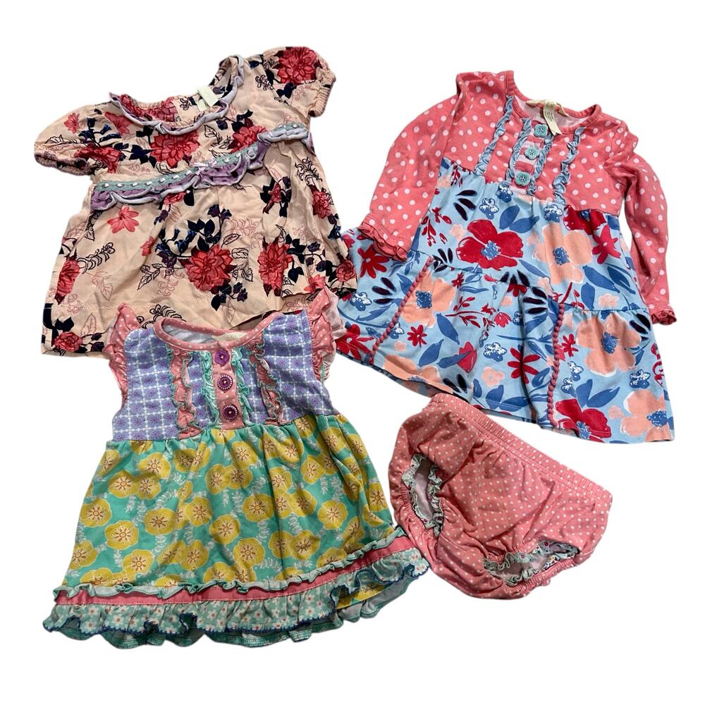 Matilda Jane Pat A Cake Outfit Complete & Coordinating Pieces 12-18 Months